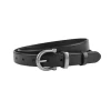 Plissé Copenhagen Raye Belt One Size Black